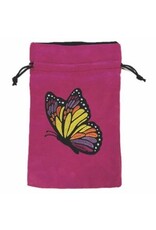 Black Oak Workshop Dice Bag: Painted Lady Butterfly