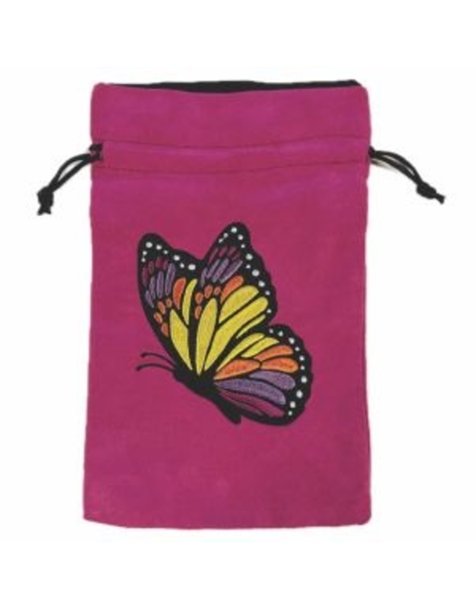 Black Oak Workshop Dice Bag: Painted Lady Butterfly