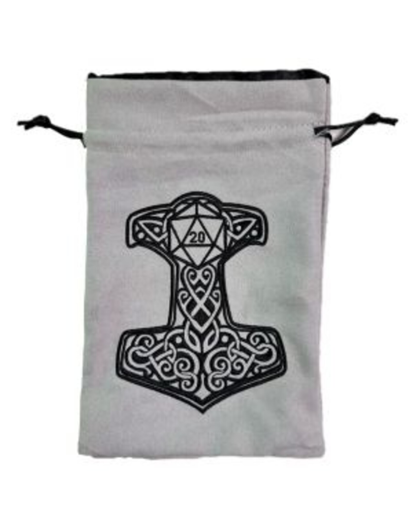 Black Oak Workshop Dice Bag: Mjolnir