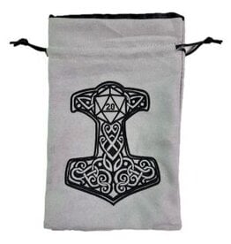 Black Oak Workshop Dice Bag: Mjolnir