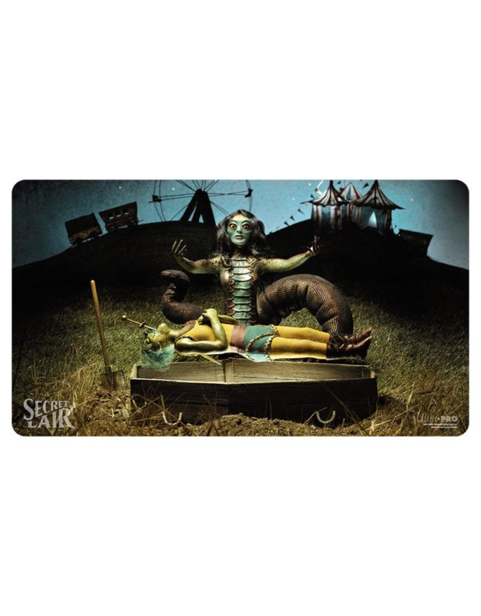 Ultra Pro Playmat: Magic the Gathering: Secret Lair: Diabolical Dioramas: Gravebreaker Lamia