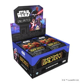 Fantasy Flight Games Star Wars: Unlimited - Shadows of the Galaxy: Booster Display (24 packs)