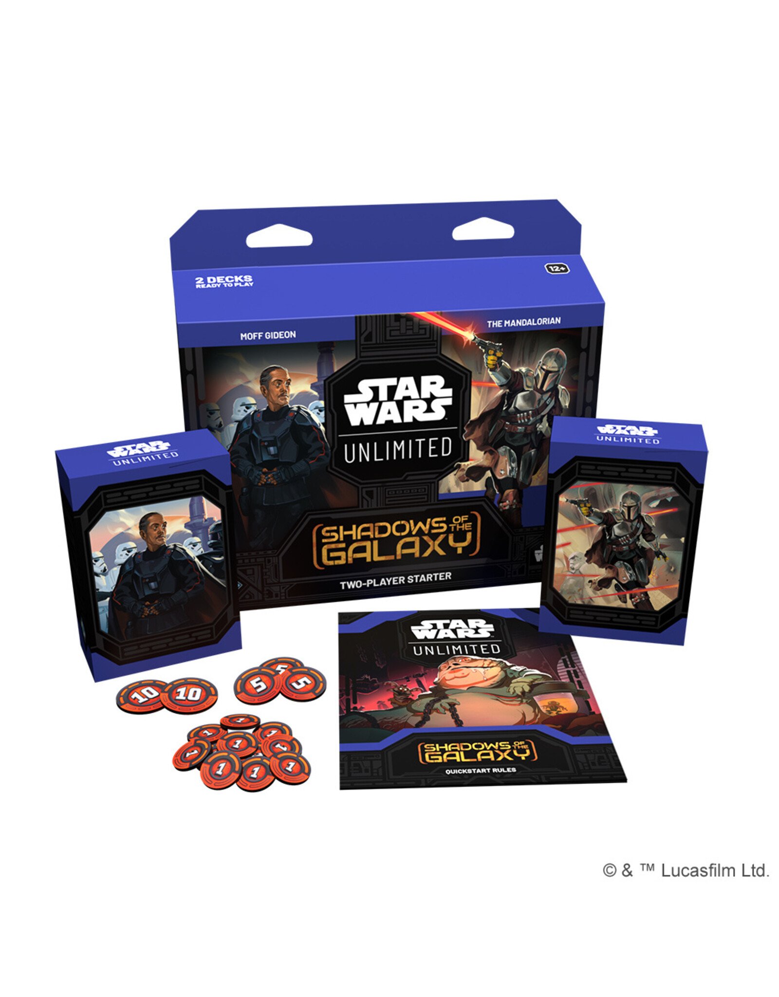 Fantasy Flight Games Star Wars: Unlimited - Shadows of the Galaxy: Two-Player Starter