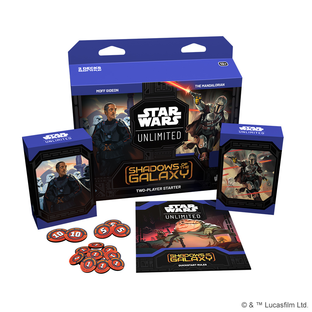 Star Wars: Unlimited - Shadows of the Galaxy: Two-Player Starter - Black  Diamond Games