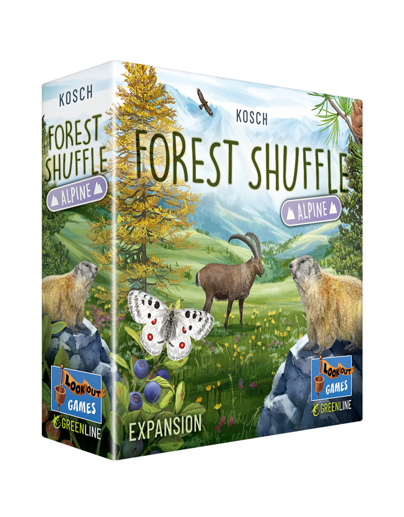 Lookout Games Forest Shuffle: Alpine