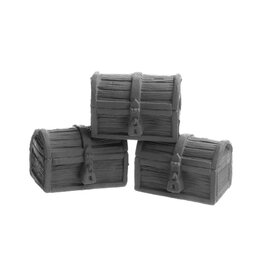 Reaper Reaper: Dungeon Decor: Wooden Chests (3)