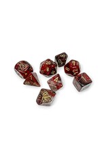 Chessex 7-set Tube Lab Dice: Borealis Cosmos/gold