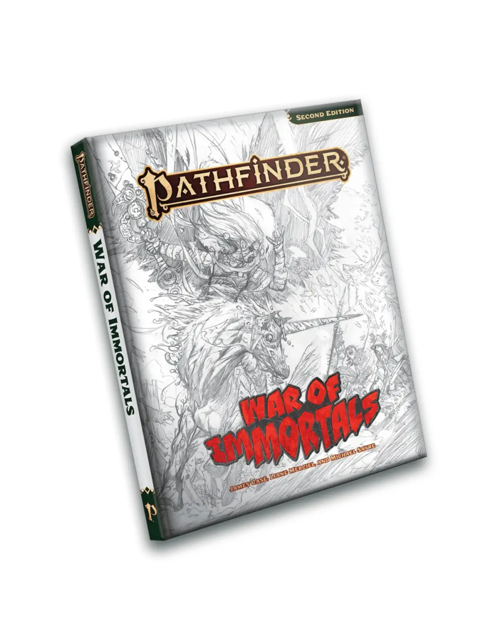 Paizo Publishing Pathfinder 2E: War of Immortals Sketch Cover Edition (Pre Order)