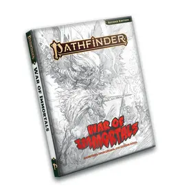 Paizo Publishing Pathfinder 2E: War of Immortals Sketch Cover Edition (Pre Order)