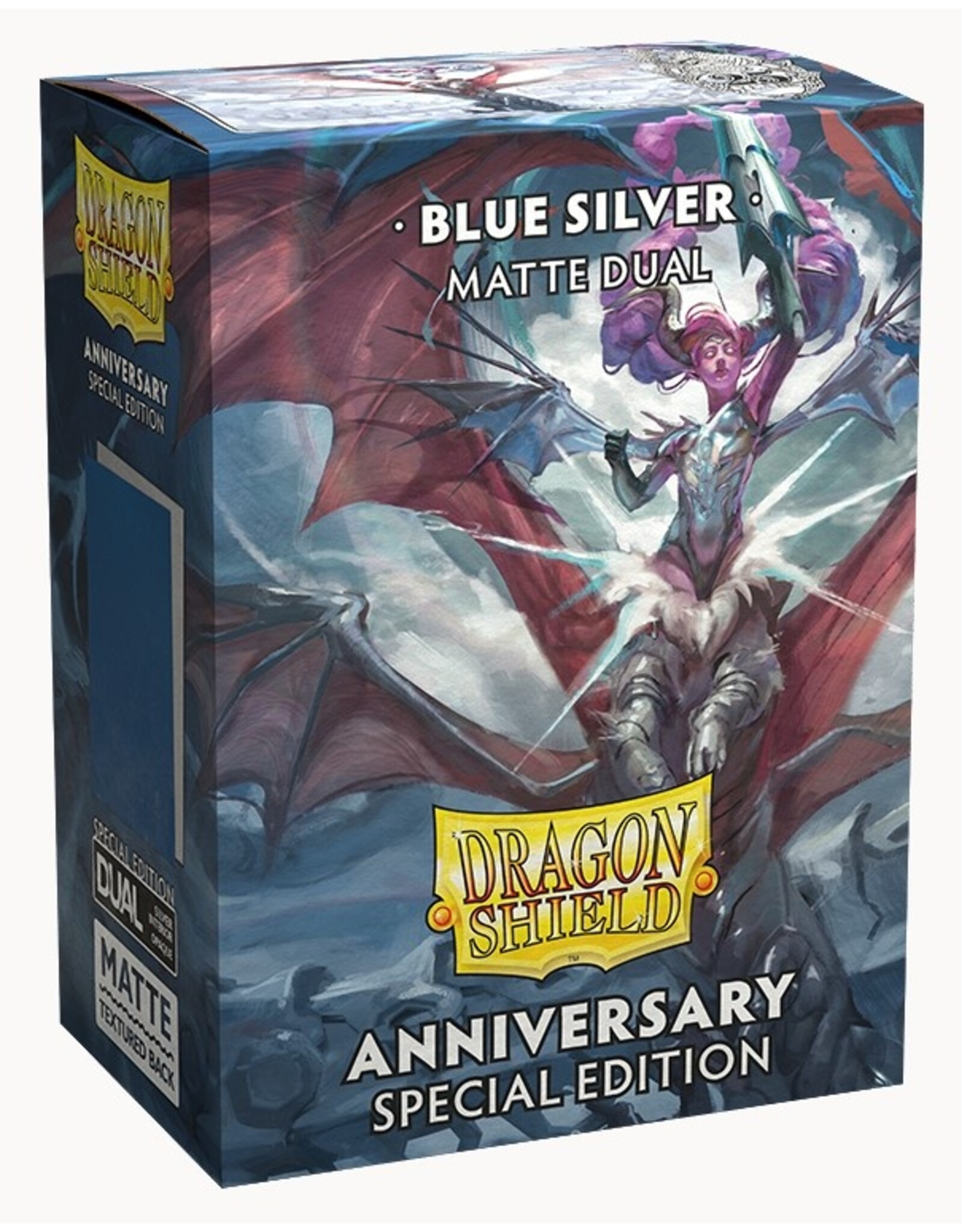 Dragon Shield Dragon Shield: (100) Matte Dual - Special Edition Blue / Silver