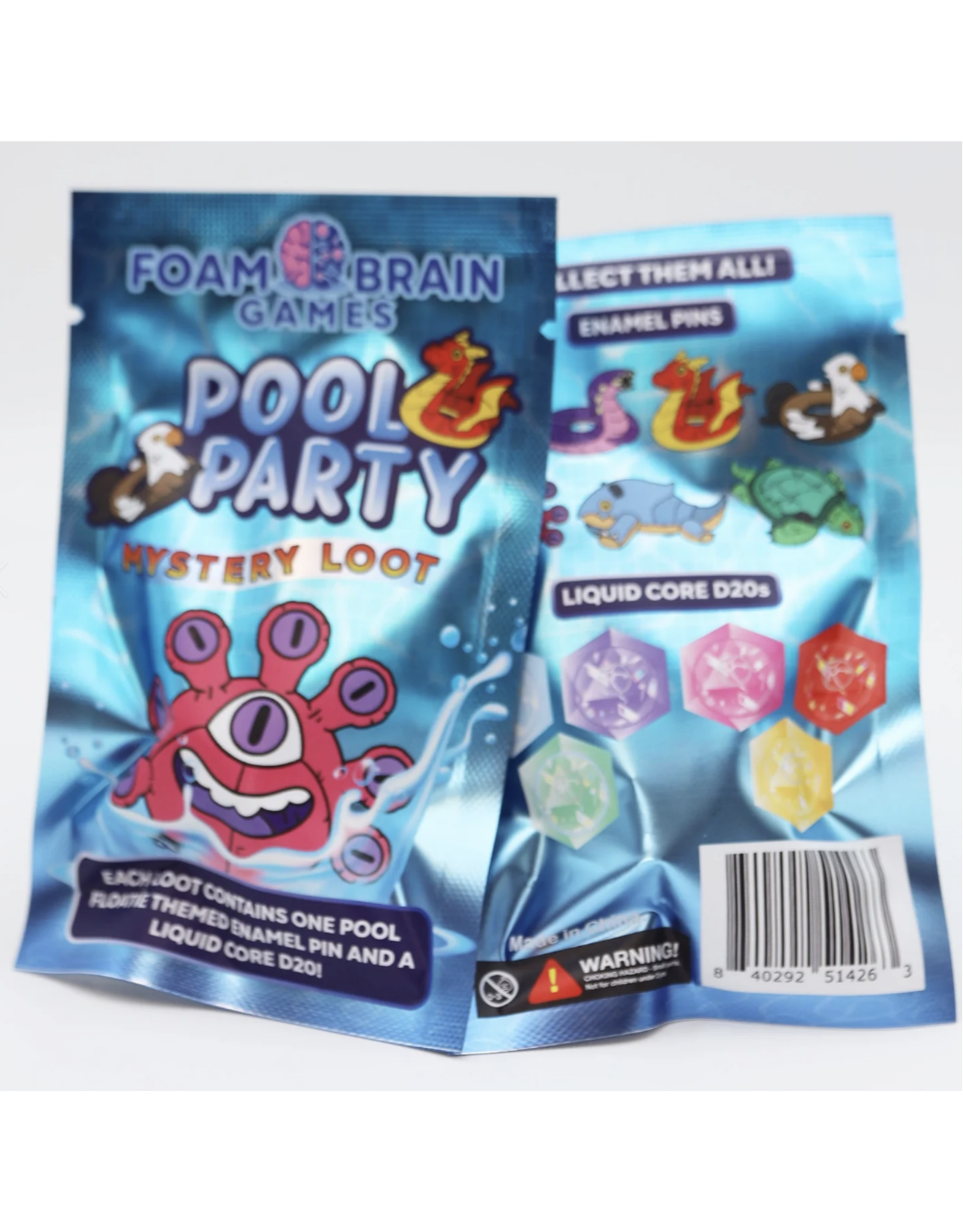 Foam Brain Mystery Loot: Pool Party