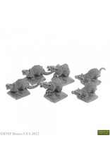 Reaper Dungeon Dwellers Bones: Giant Tomb Rats (6)