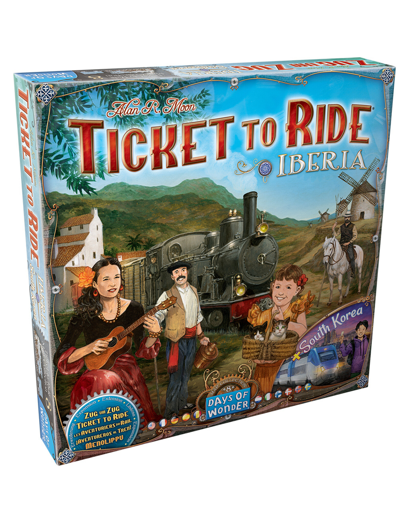 Days of Wonder Ticket to Ride Iberia & South Korea