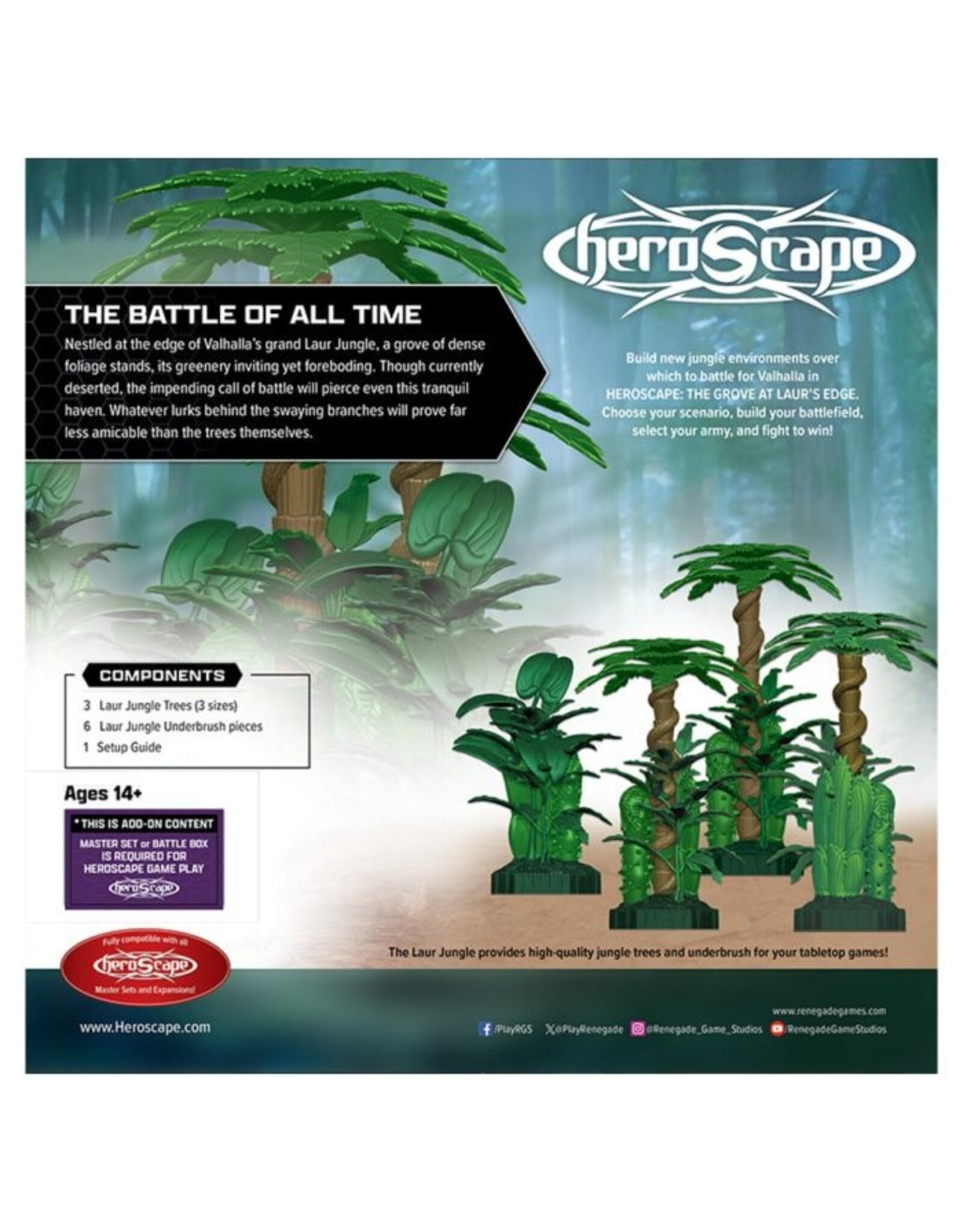 Heroscape Heroscape: Grove at Laur's Edge Terrain