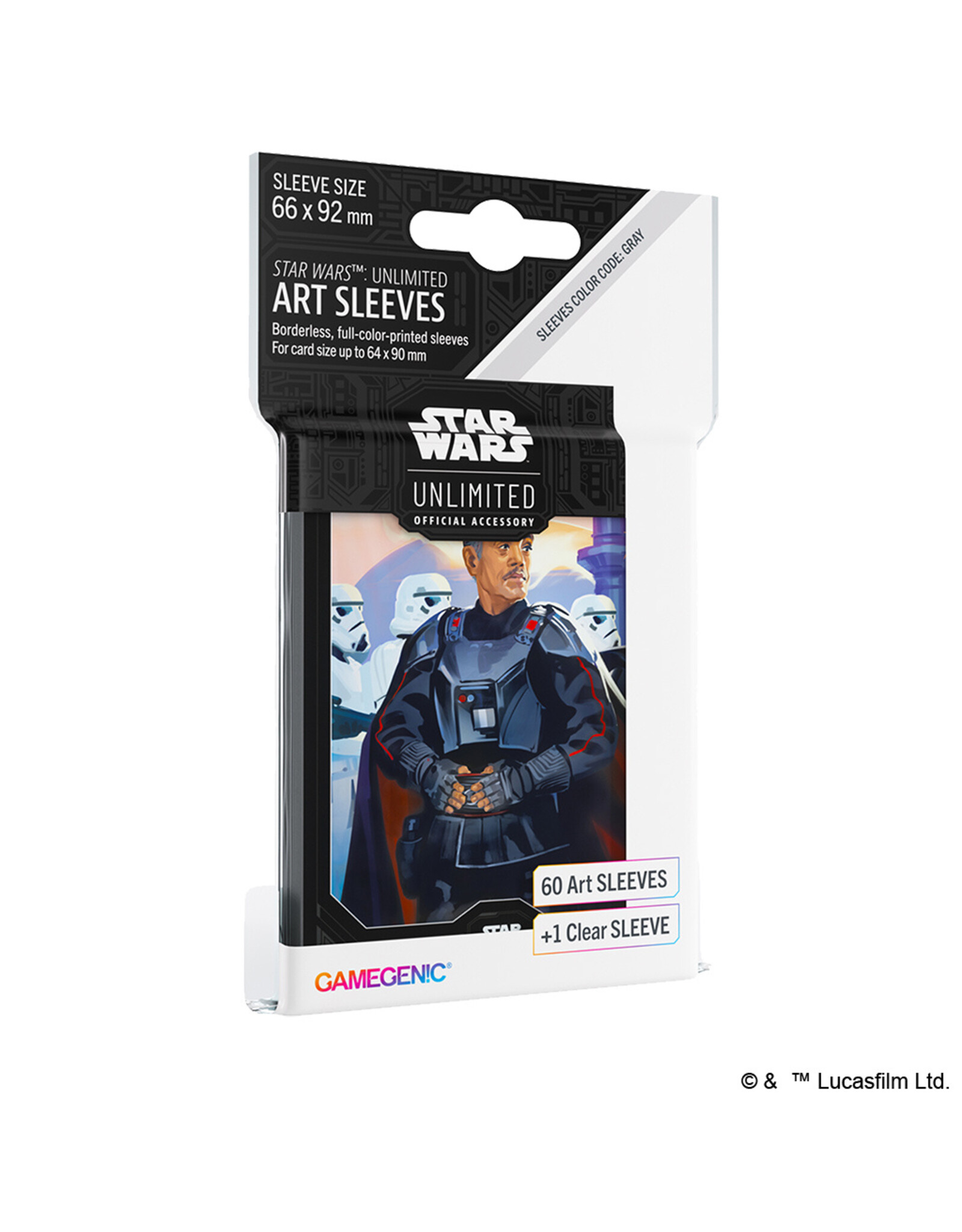 GameGenic Star Wars Unlimited Art Sleeve - Moff Gideon