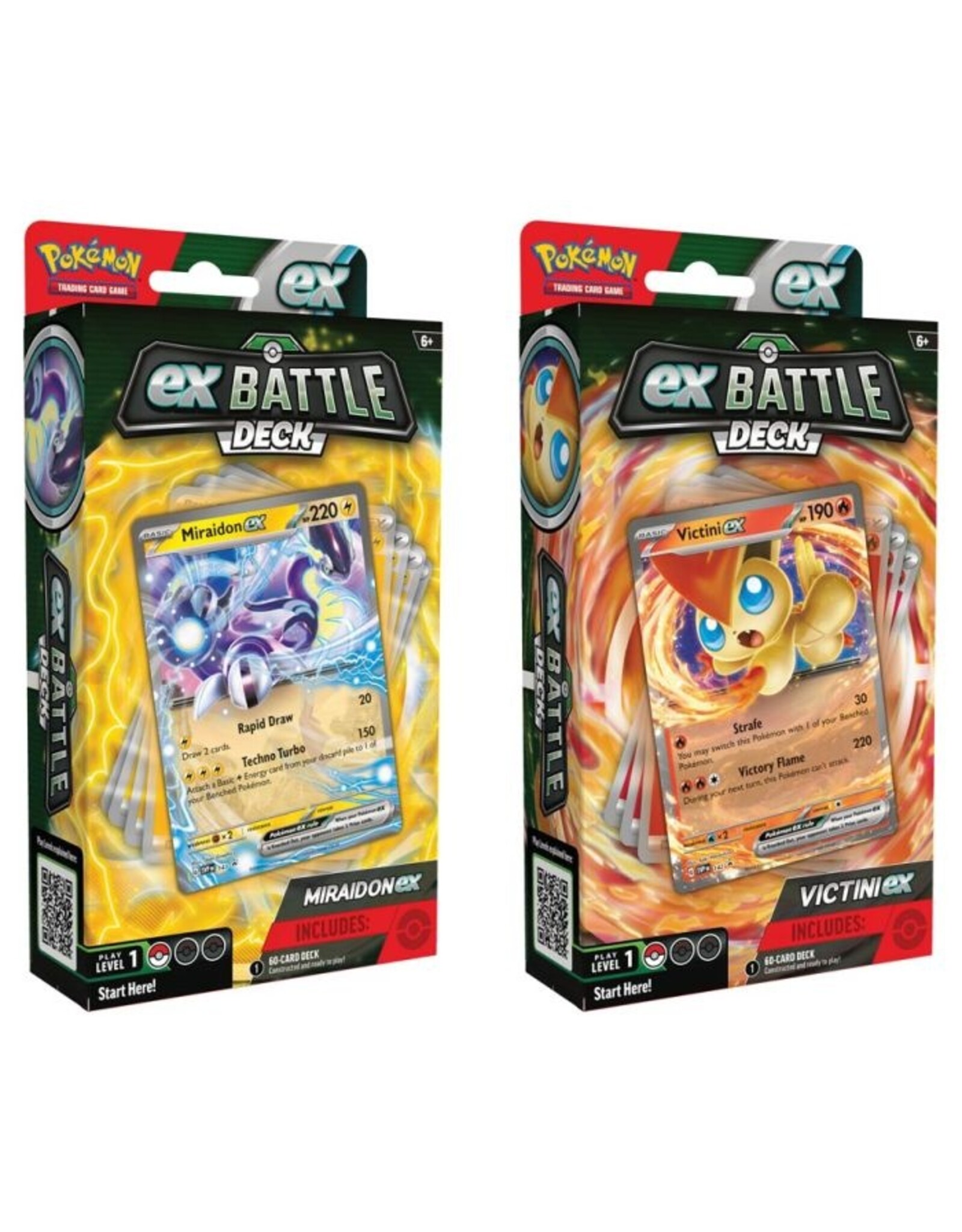 Pokemon PKM: Victini/Miraidon ex Battle Deck LTD
