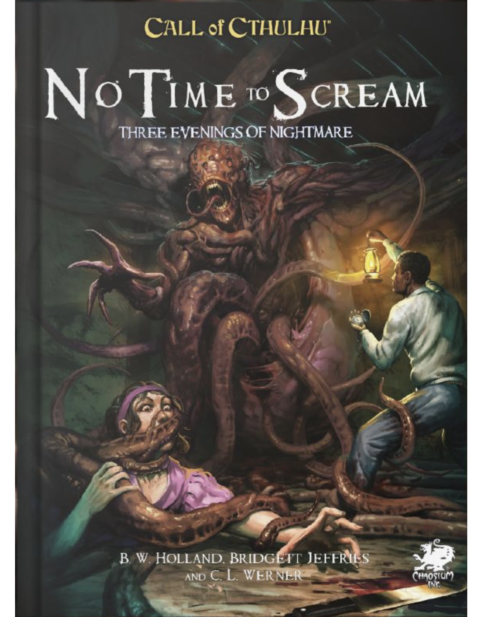 Chaosium Call of Cthulhu: Adventure: No Time To Scream (Pre Order)