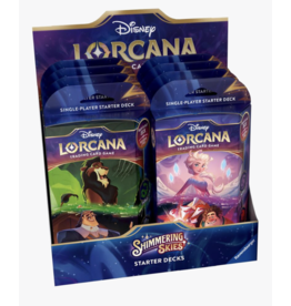 Lorcana Disney Lorcana TCG: Shimmering Skies - Starter Deck Carton (8)