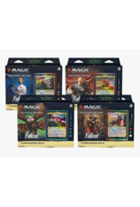 Magic Magic The Gathering: Universes Beyond: Fallout Commander Decks (4Ct)