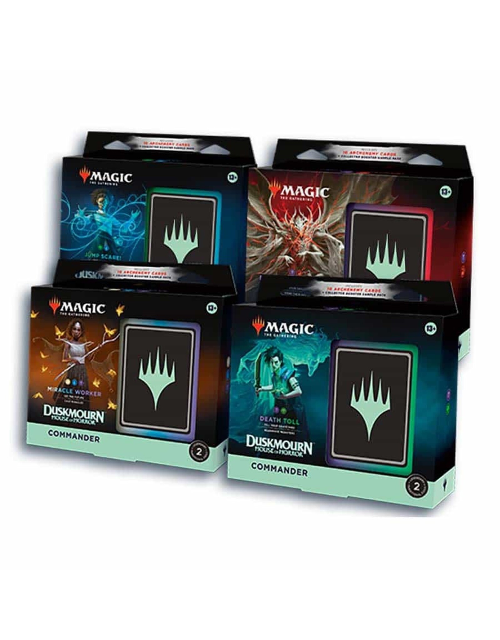 Magic Magic the Gathering CCG: Duskmourn - House of Horror Commander Deck Carton (4)