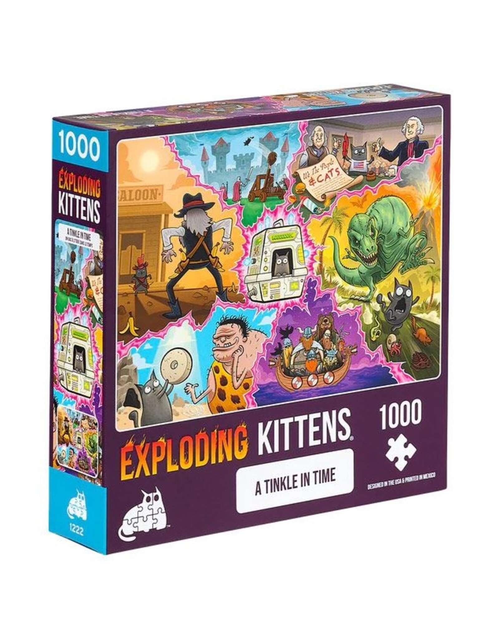 Exploding Kittens Puzzle: A Tinkle in Time 1000pc