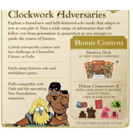 Leder Games Oath Clockwork Adversaries (Retail) (Pre Order)