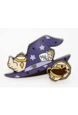 Foam Brain Alice's Adventures in Diceland: Mad Wizard's Hat - Enamel Pin