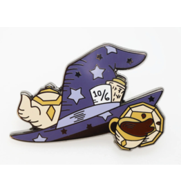 Foam Brain Alice's Adventures in Diceland: Mad Wizard's Hat - Enamel Pin