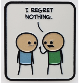 Foam Brain Cyanide & Happiness Pin Series 1: I Regret Nothing