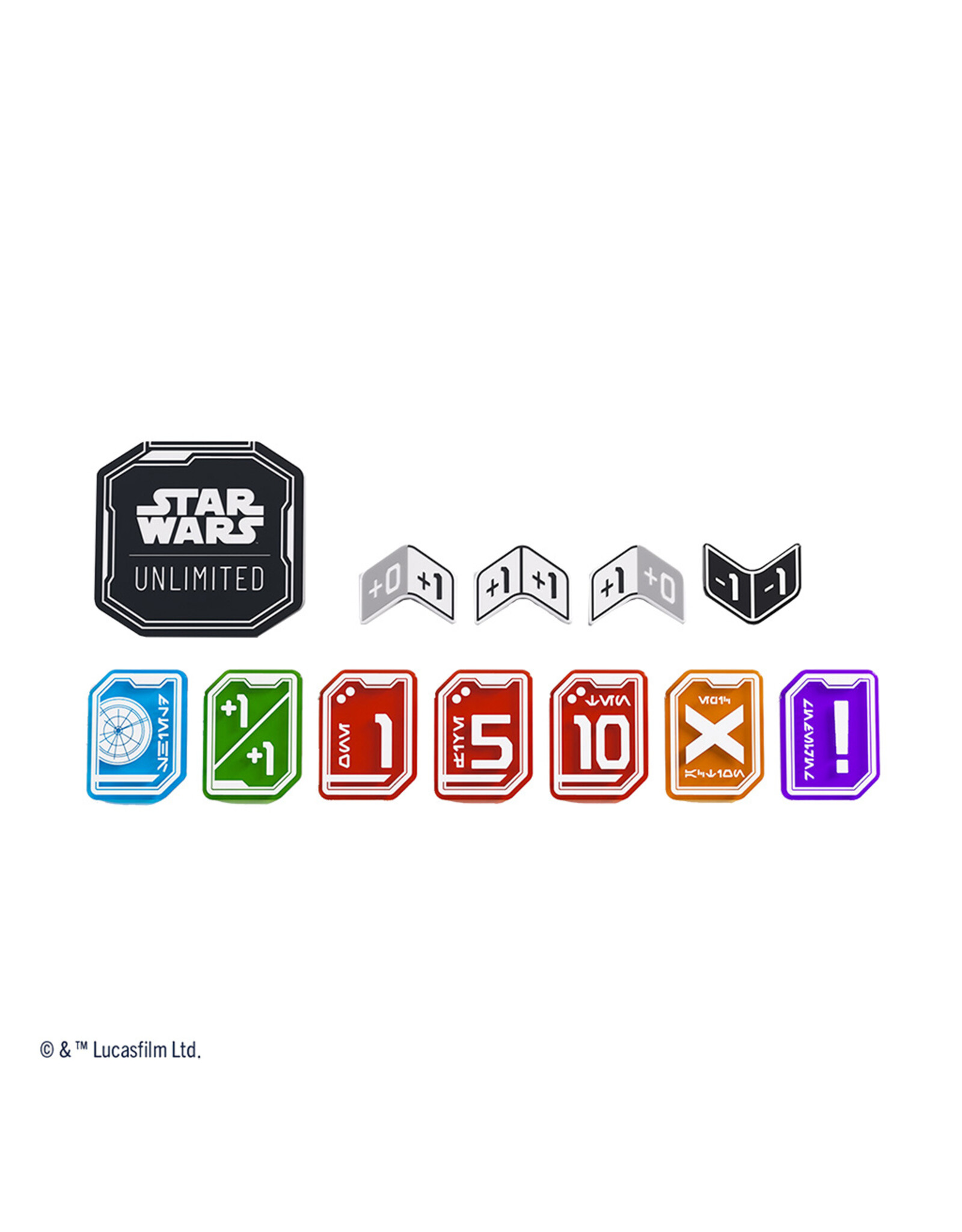 GameGenic Star Wars Unlimited Acrylic Tokens