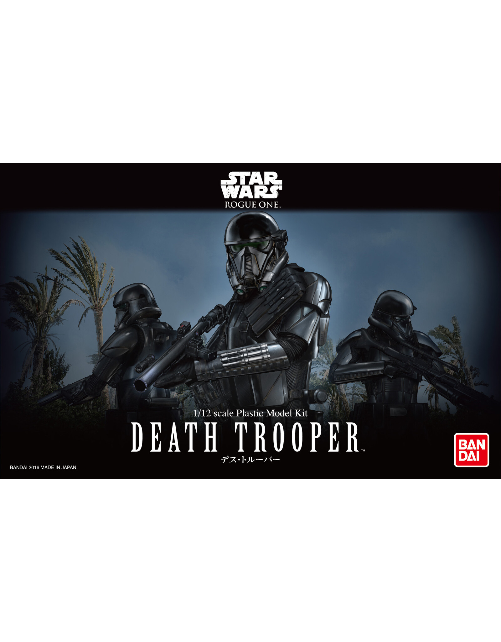 Bandai Bandai Hobby: Star Wars Character Line 1/12 - Star Wars, Death Trooper