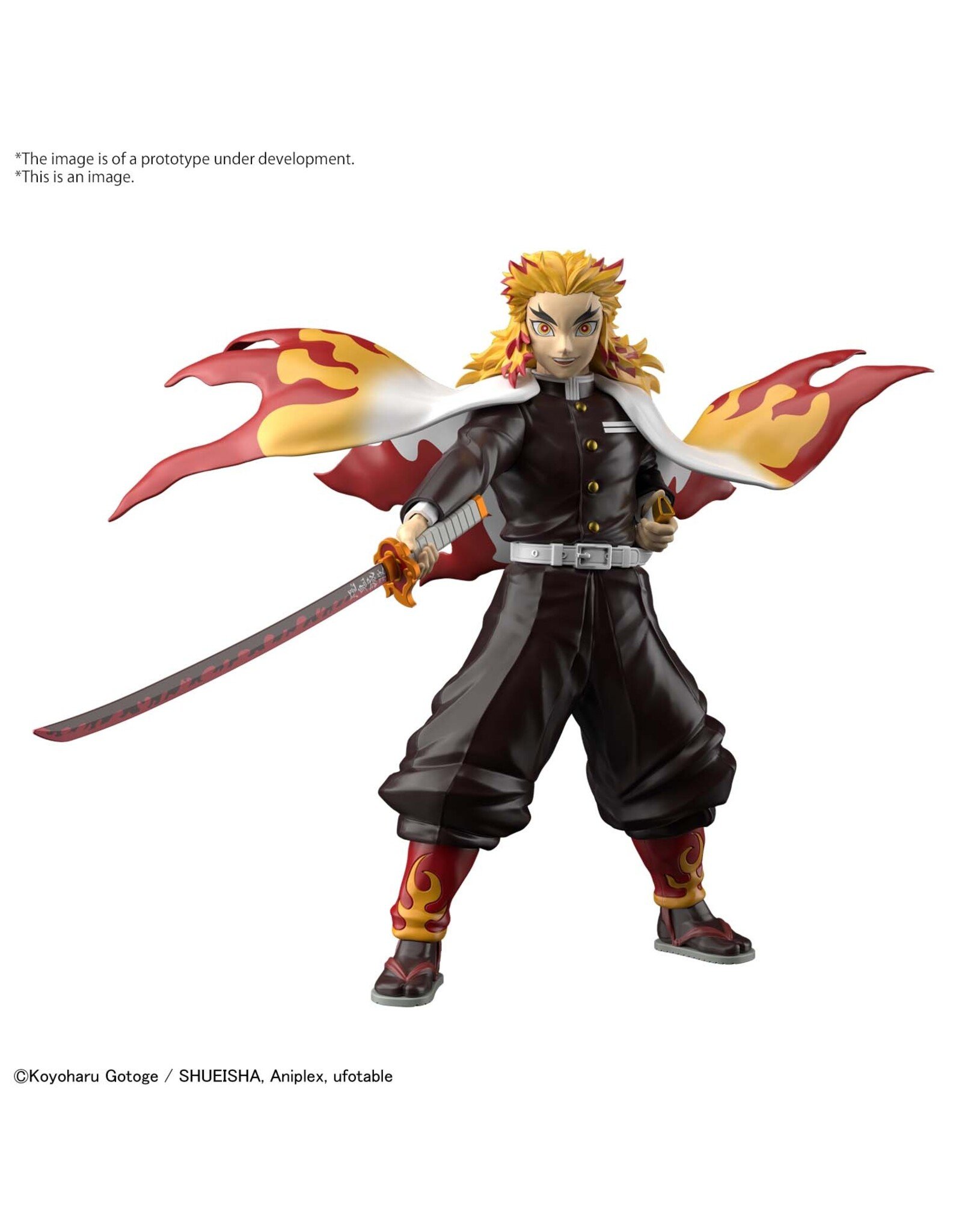 Bandai Bandai Hobby: Model Kit - Demon Slayer, (2612627) Kyojuro Rengoku