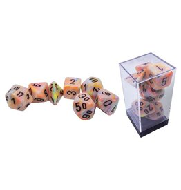 Chessex 7-set Mega Hedrals: Festive Circus/black