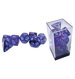 Chessex 7-set Mega Hedrals: Nebula Nocturnal/teal
