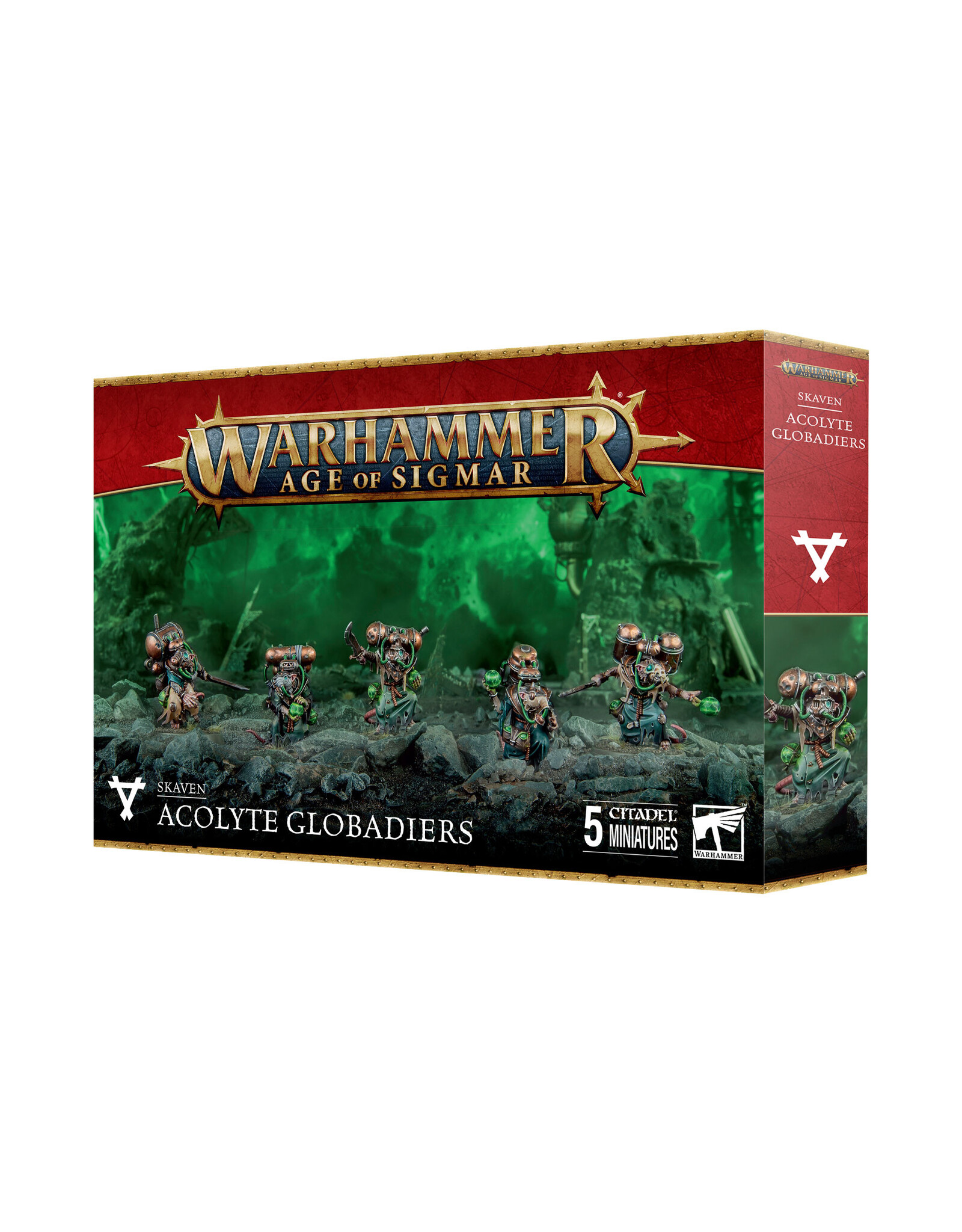 Age of Sigmar Skaven: Acolyte Globadiers