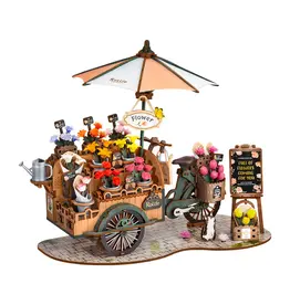 Robotime Blossom Cart