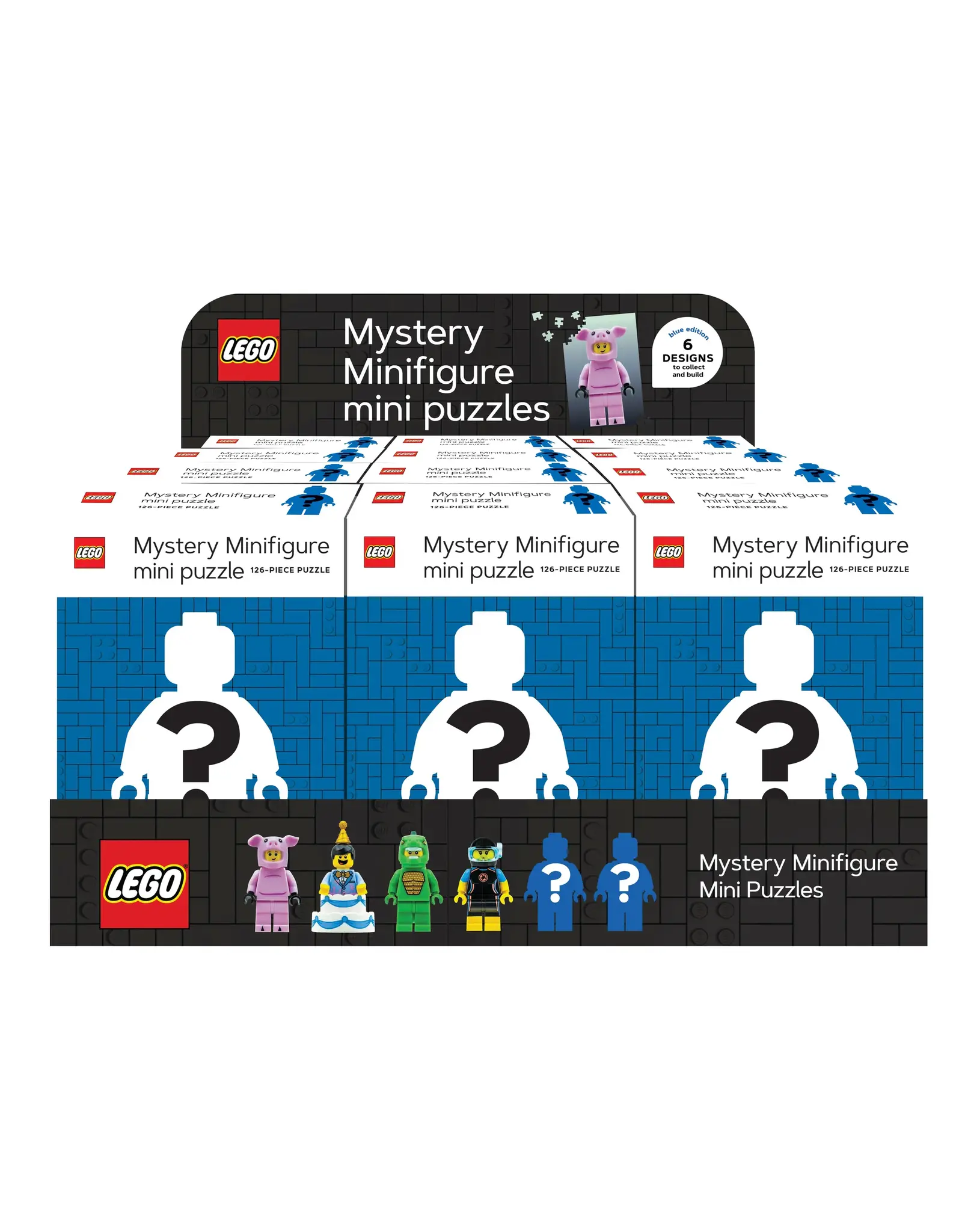 Lego LEGO® Mystery Minifigure Puzzles Blue Edition