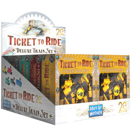 Days of Wonder Ticket to Ride 20th Anniversary Deluxe Train Set