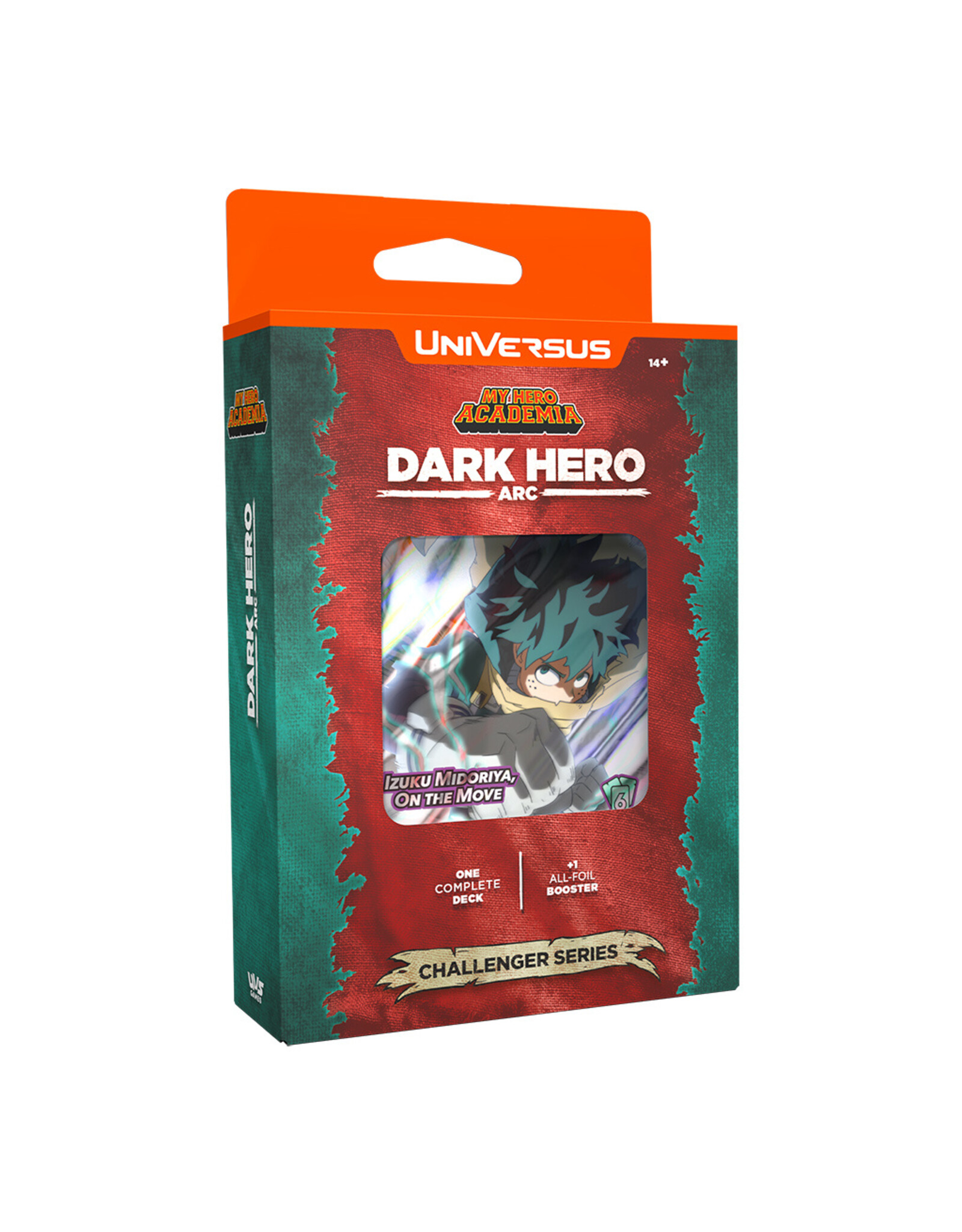 UVS Games My Hero Academia: Dark Hero Arc Challenger Series Deck