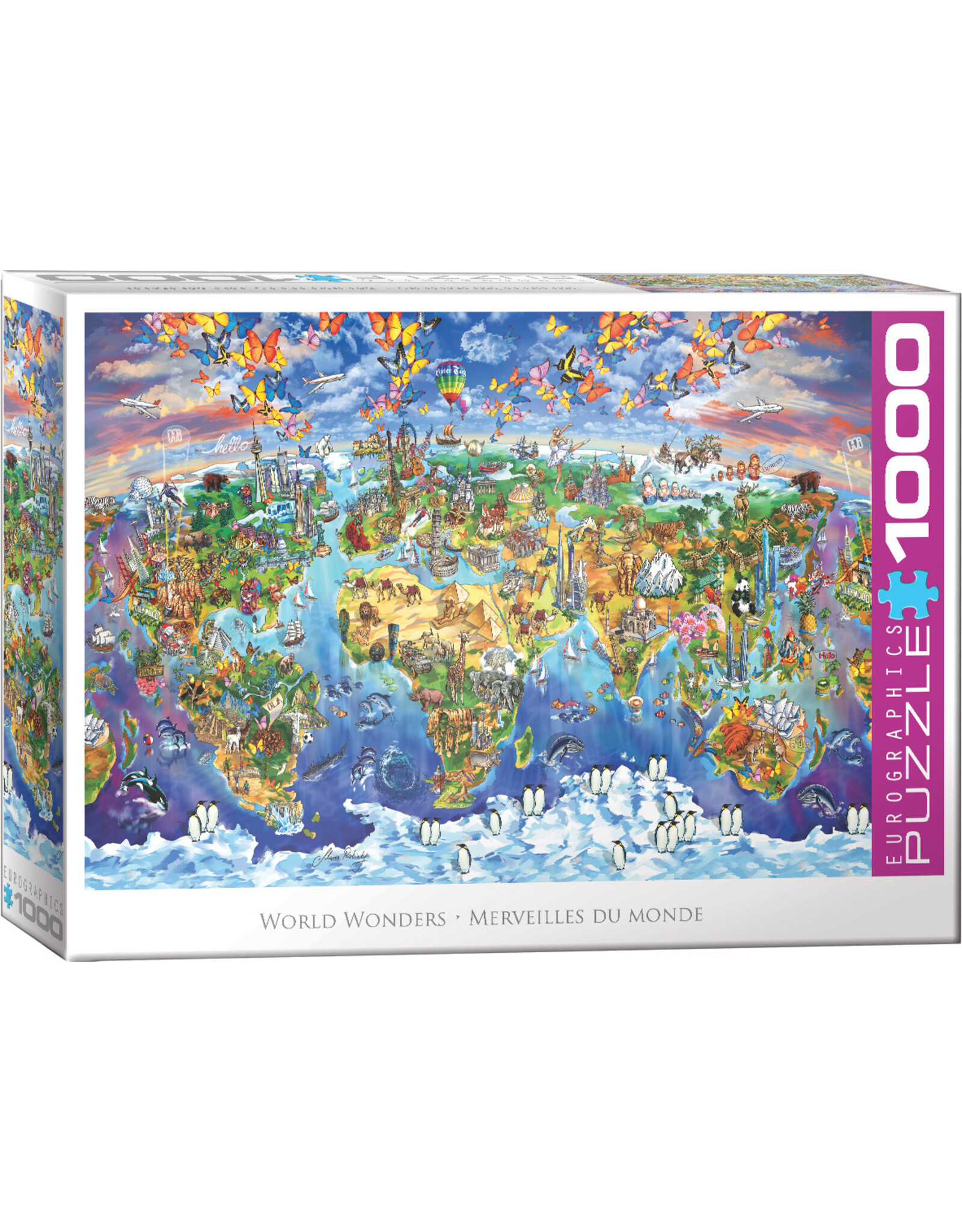 Eurographics Puzzle: World Wonders