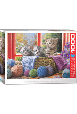 Eurographics Puzzle: Knittin' Kittens (1000)