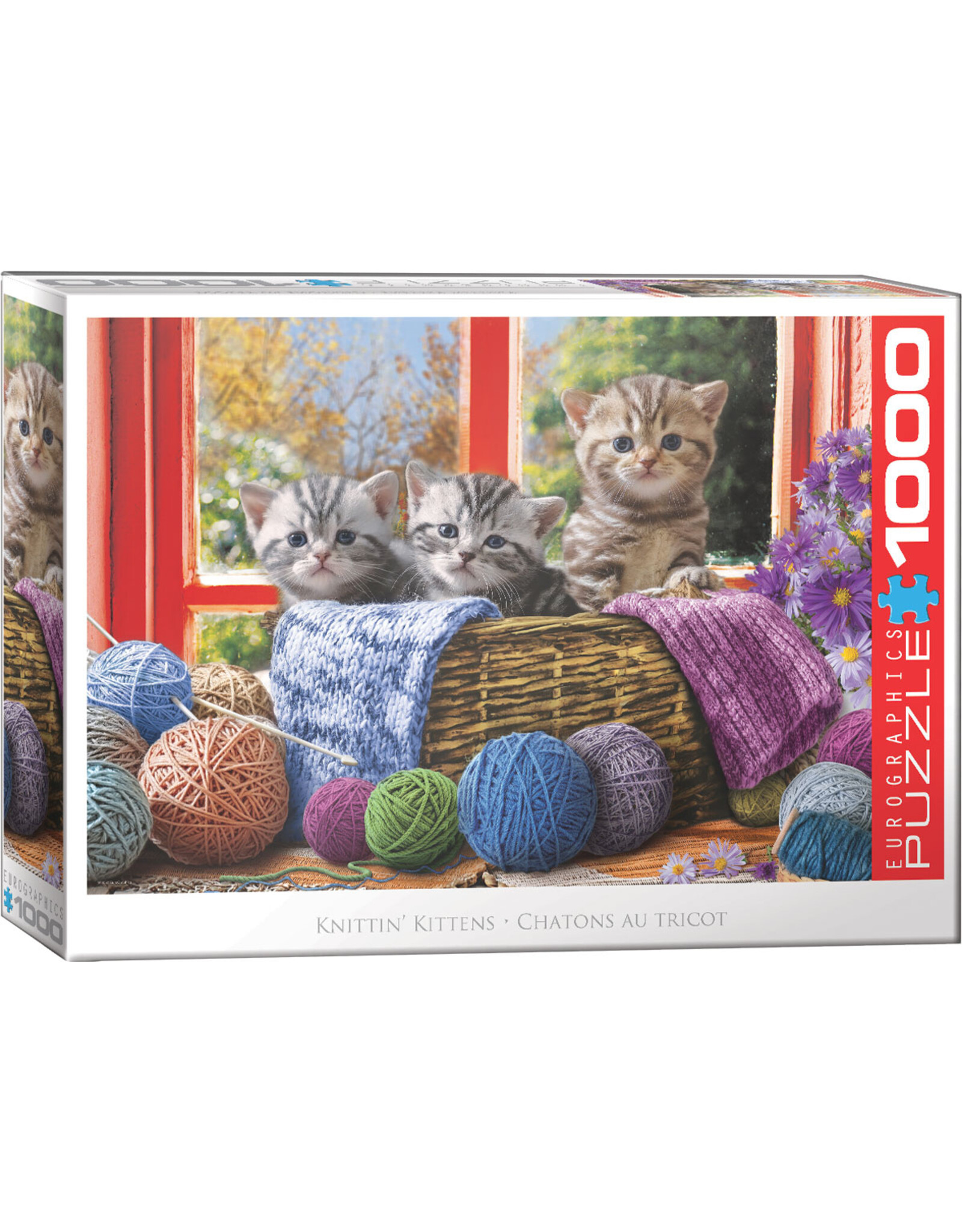 Eurographics Puzzle: Knittin' Kittens (1000)