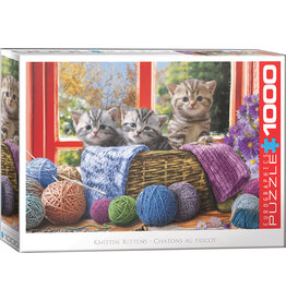 Eurographics Puzzle: Knittin' Kittens (1000)