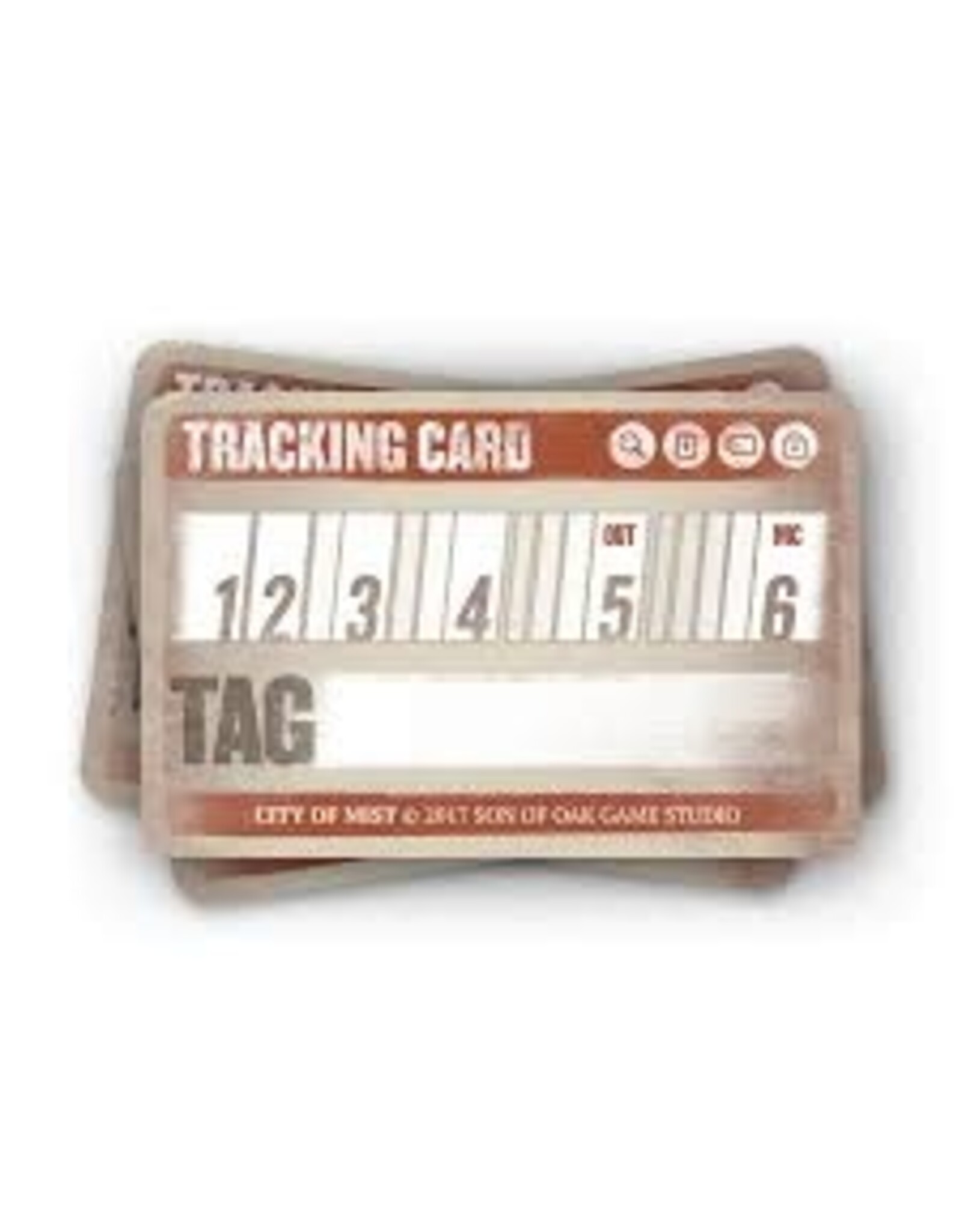 City of Mist: Tracking Cards (20)