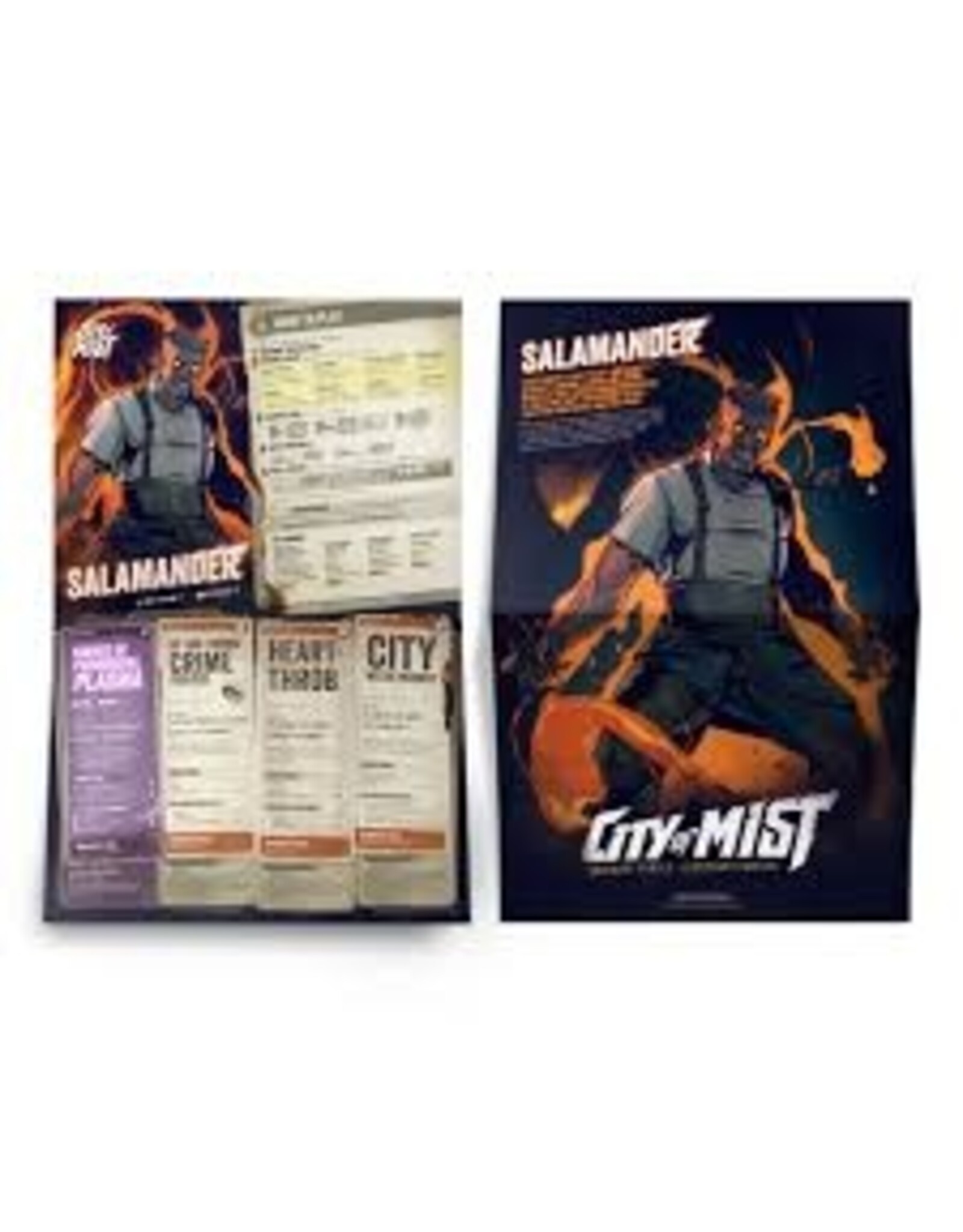 City of Mist: Character Folio Pack