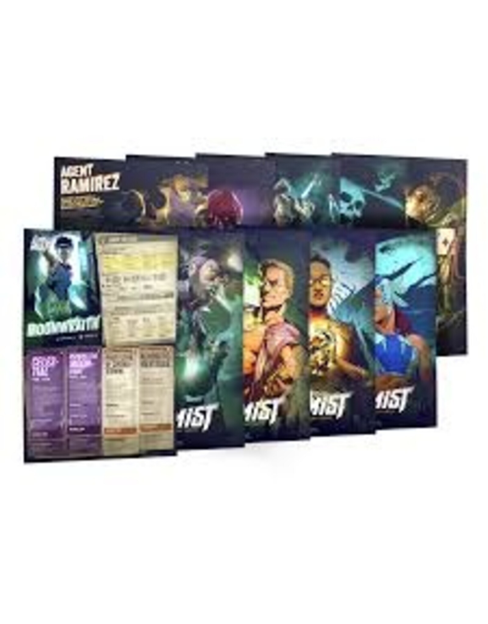 City of Mist: Character Folio Pack #2: Local Legends