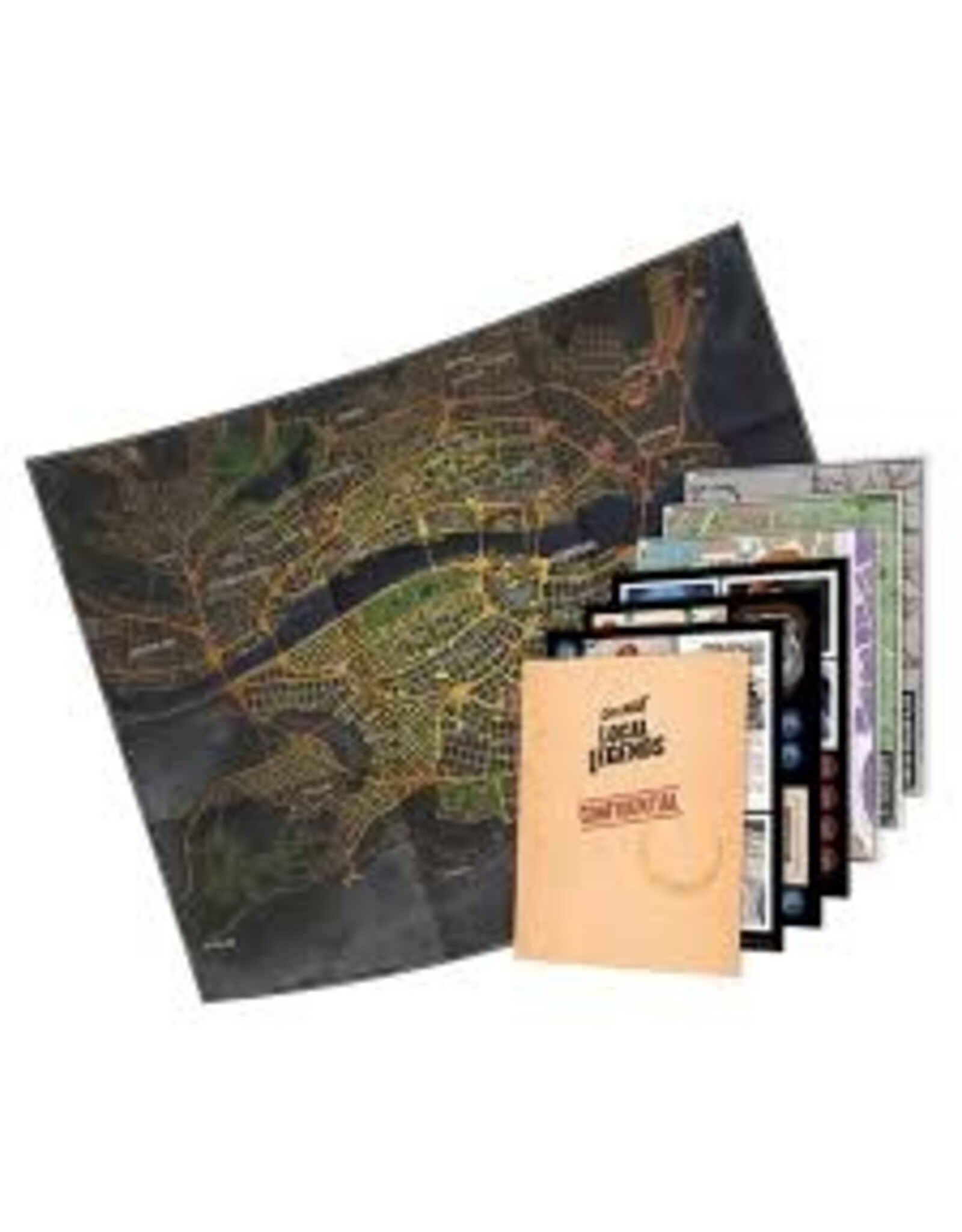 City of Mist: Crime Board City Map #2: Local Legends