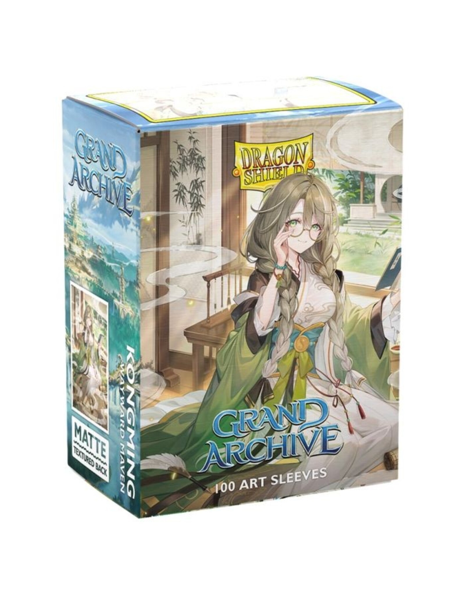 Dragon Shield: Art: Matte: Grand Archive: Kongming, Wayward Maven (100)