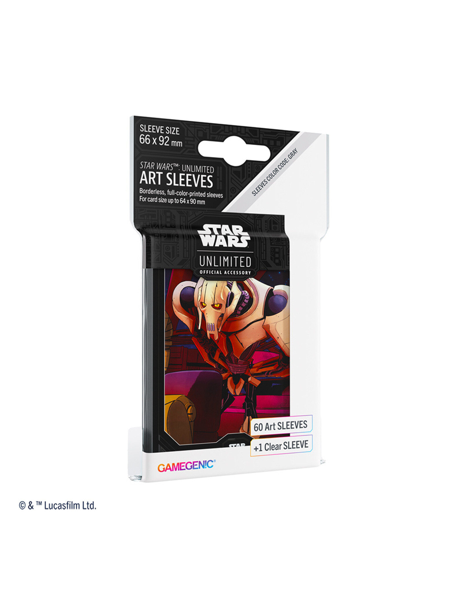 GameGenic Star Wars Unlimited Art Sleeves General Grievous