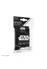 GameGenic Star Wars Unlimited Art Sleeves Card Back White